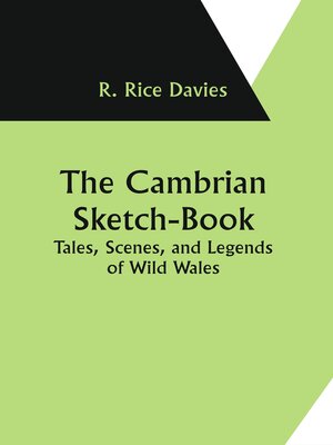 cover image of The Cambrian Sketch-Book